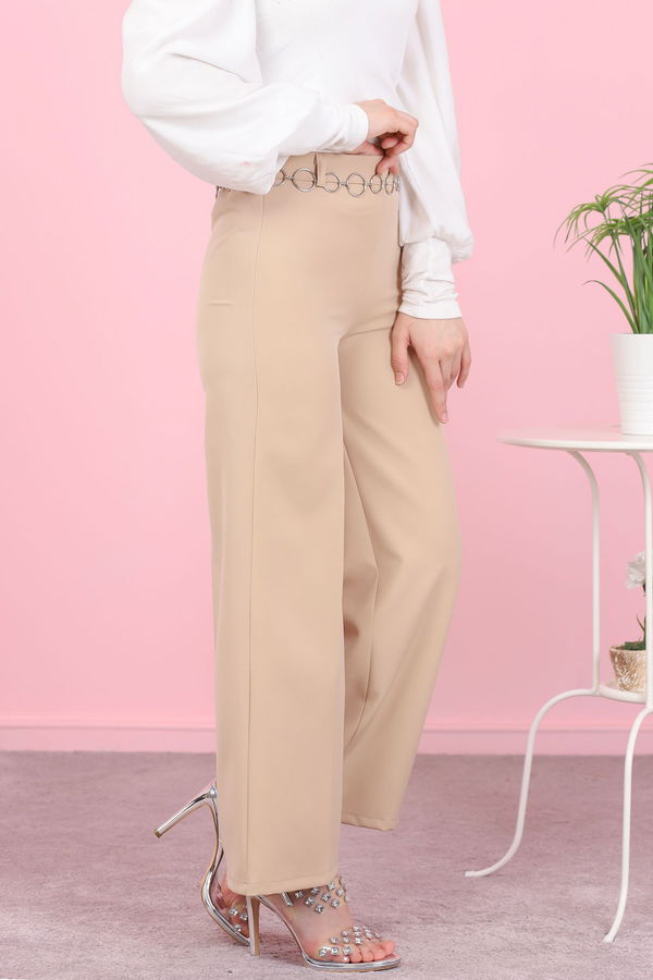3101 PANTOLON Bej - 3101