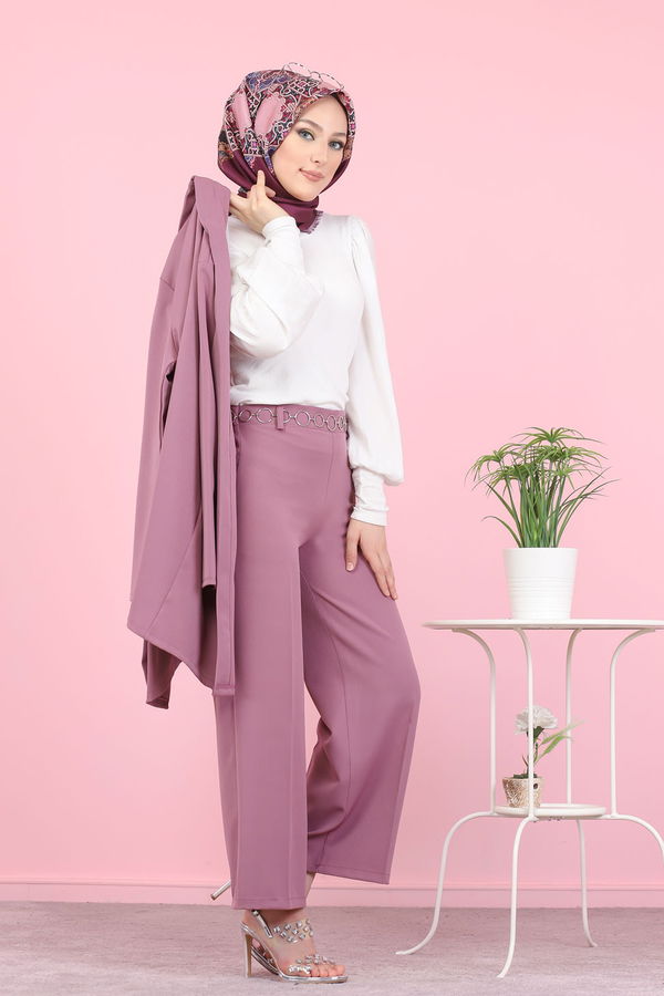 3101 PANTOLON Lila - 3101 LİLA