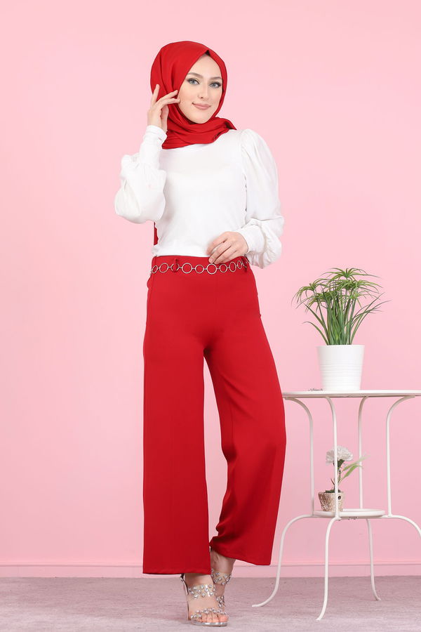 3101 PANTOLON Kırmızı - 3101 Kırmızı