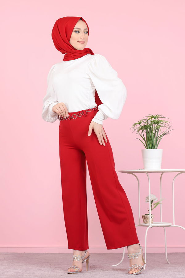 3101 PANTOLON Kırmızı - 3101 Kırmızı