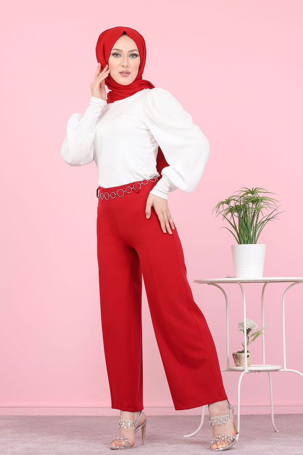 3101 PANTOLON Kırmızı - 3101 Kırmızı