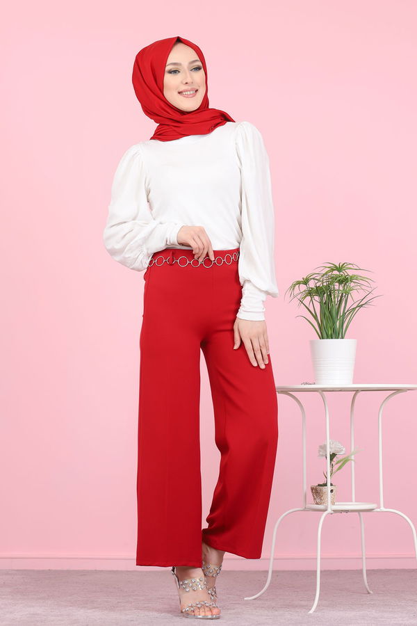 3101 PANTOLON Kırmızı - 3101 Kırmızı