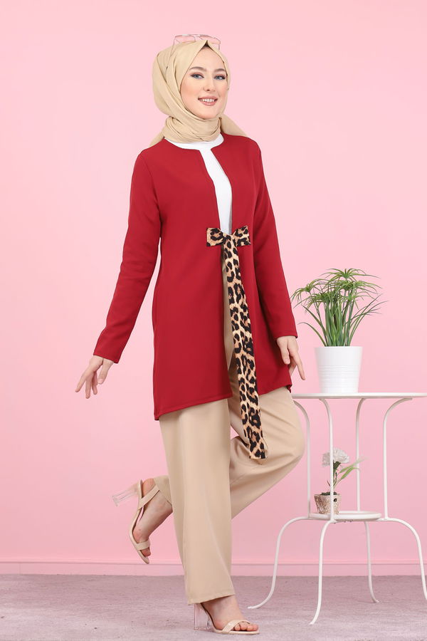 3070 TUNİK Bordo - 3070