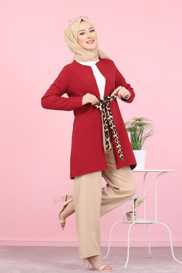 3070 TUNİK Bordo - 3070