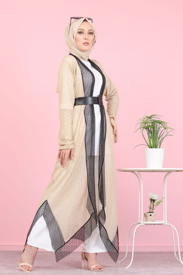 3089 DANTELLI HIRKA Sarı - 3089