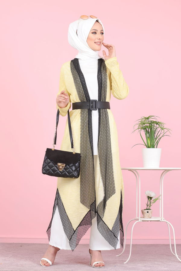 3089 DANTELLI HIRKA Sarı - 3089