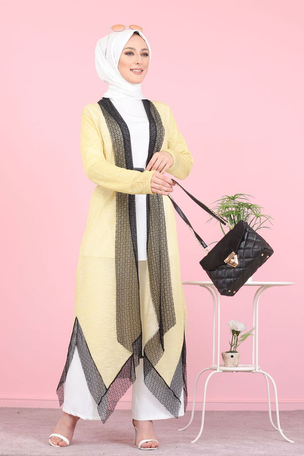 3089 DANTELLI HIRKA Sarı - 3089