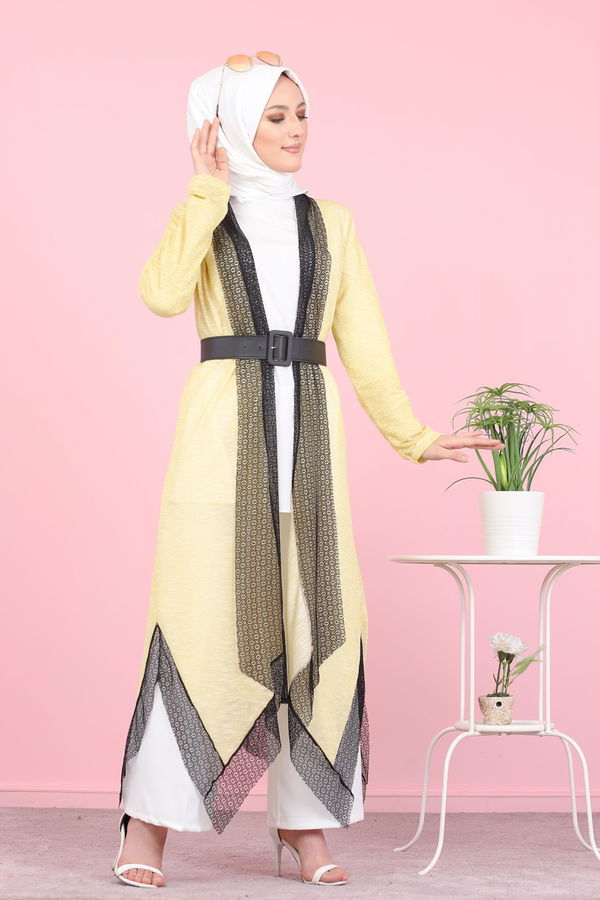 3089 DANTELLI HIRKA Sarı - 3089