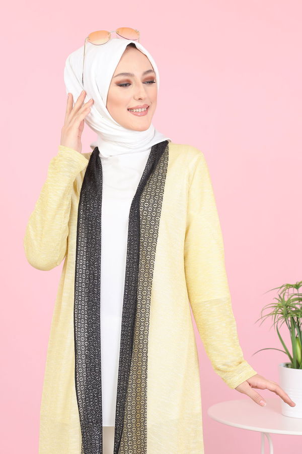 3089 DANTELLI HIRKA Sarı - 3089