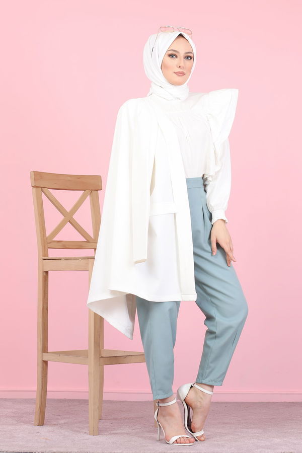 PANTOLON Yeşil - 8441