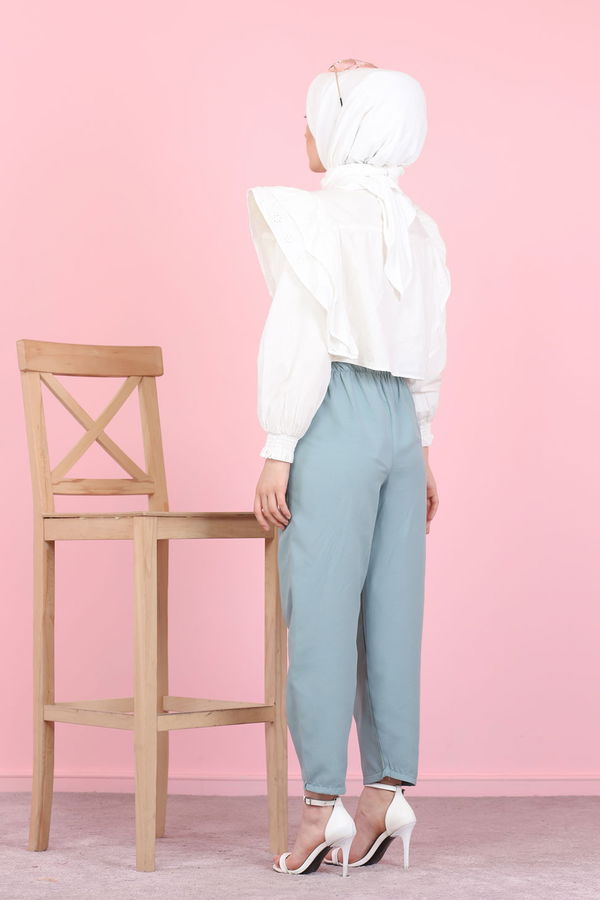 PANTOLON Yeşil - 8441
