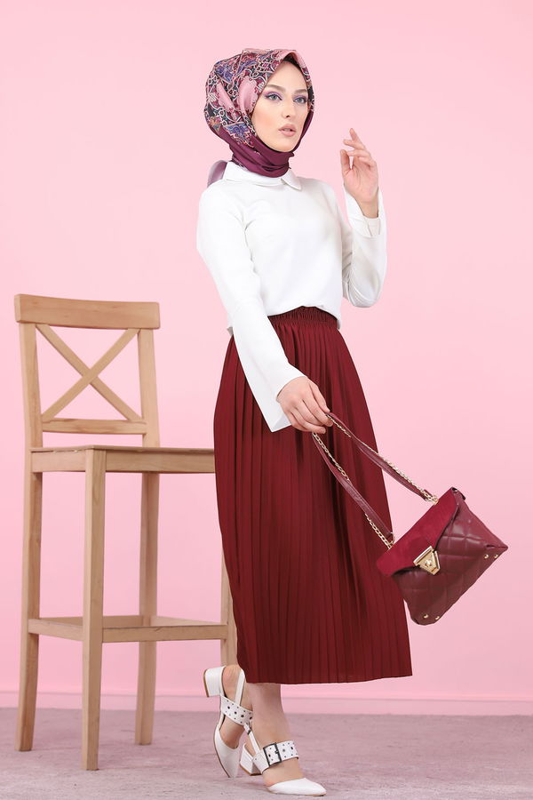 8523 PILISELI ETEK Bordo - 8523 BORDO