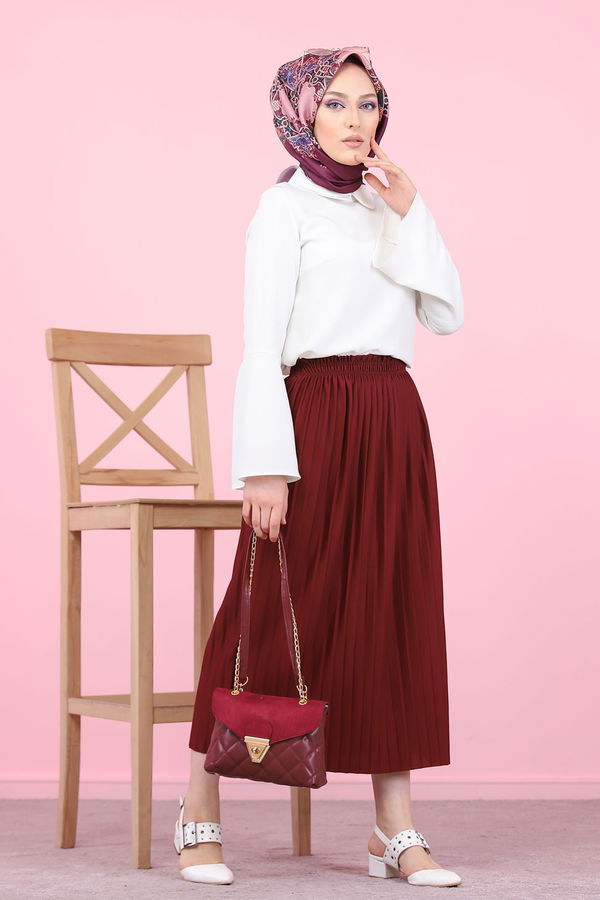 8523 PILISELI ETEK Bordo - 8523 BORDO