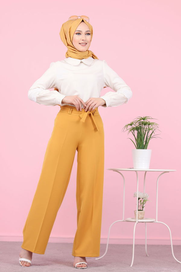 8501 BOL PACA PANTOLON Sarı - 8501