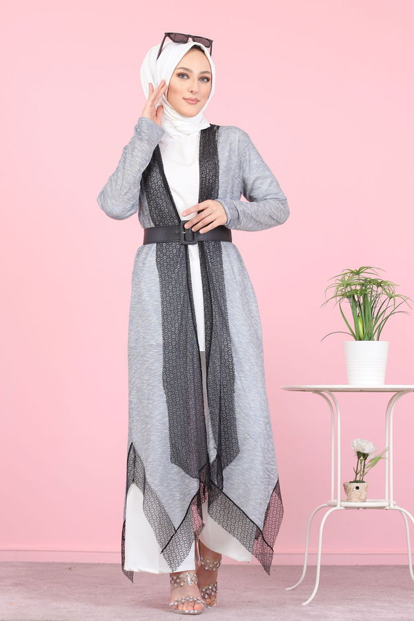3089 DANTELLI HIRKA Mavi - 3089