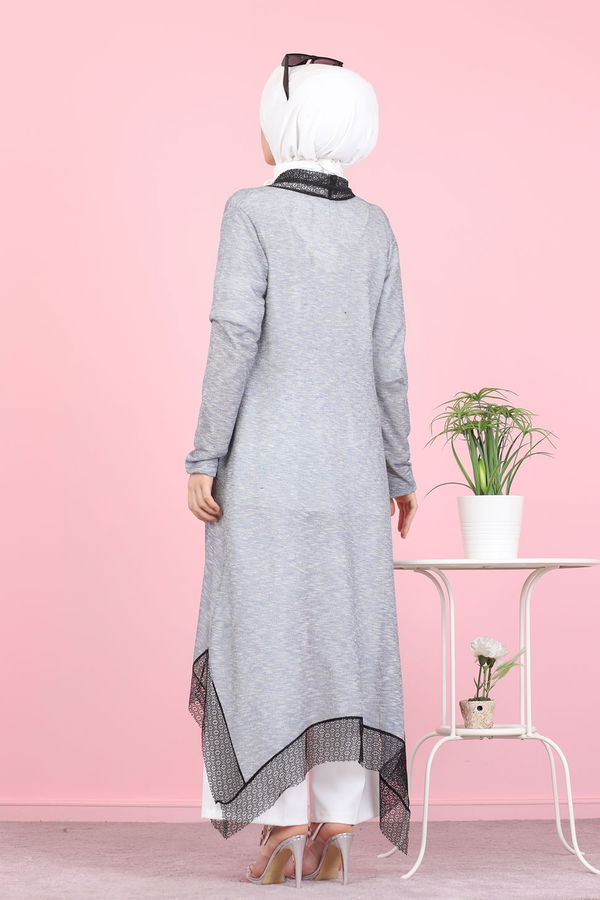 3089 DANTELLI HIRKA Mavi - 3089