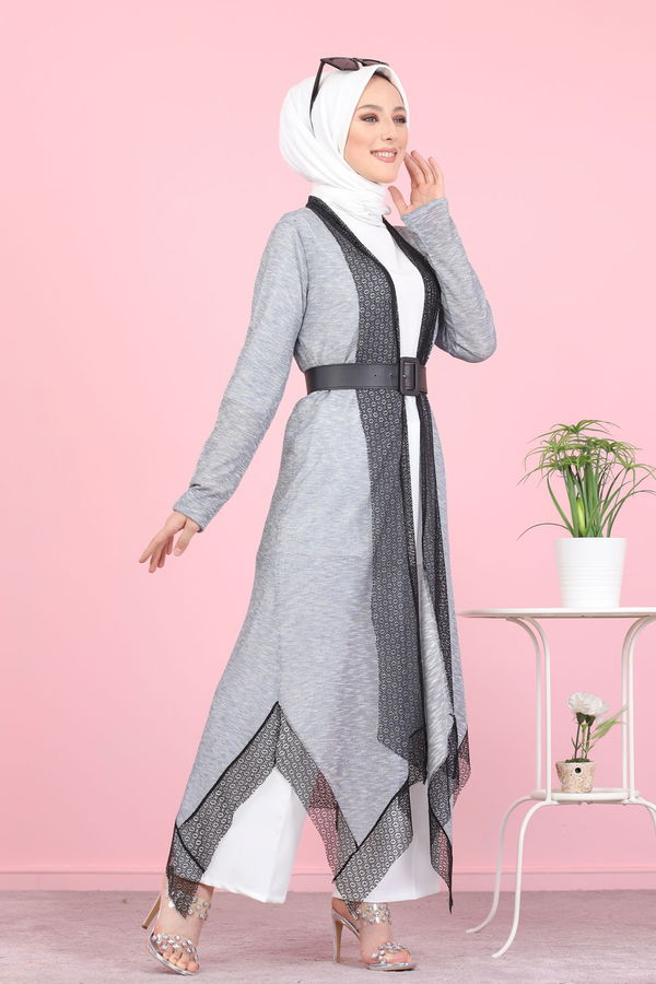 3089 DANTELLI HIRKA Mavi - 3089