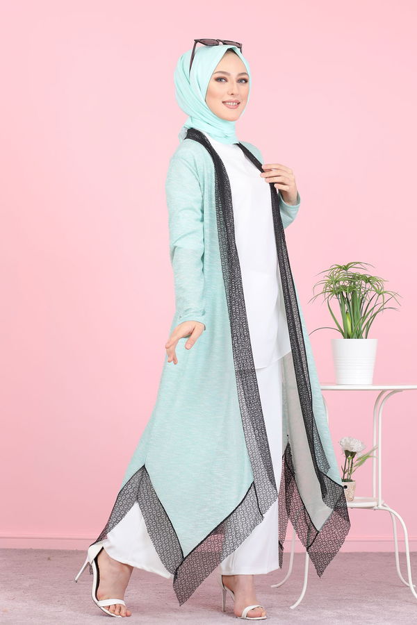 3089 DANTELLI HIRKA Yeşil - 3089