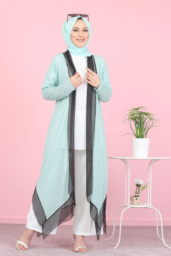 3089 DANTELLI HIRKA Yeşil - 3089