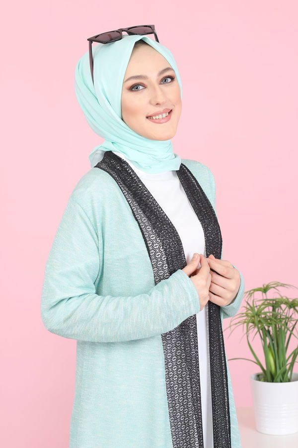 3089 DANTELLI HIRKA Yeşil - 3089
