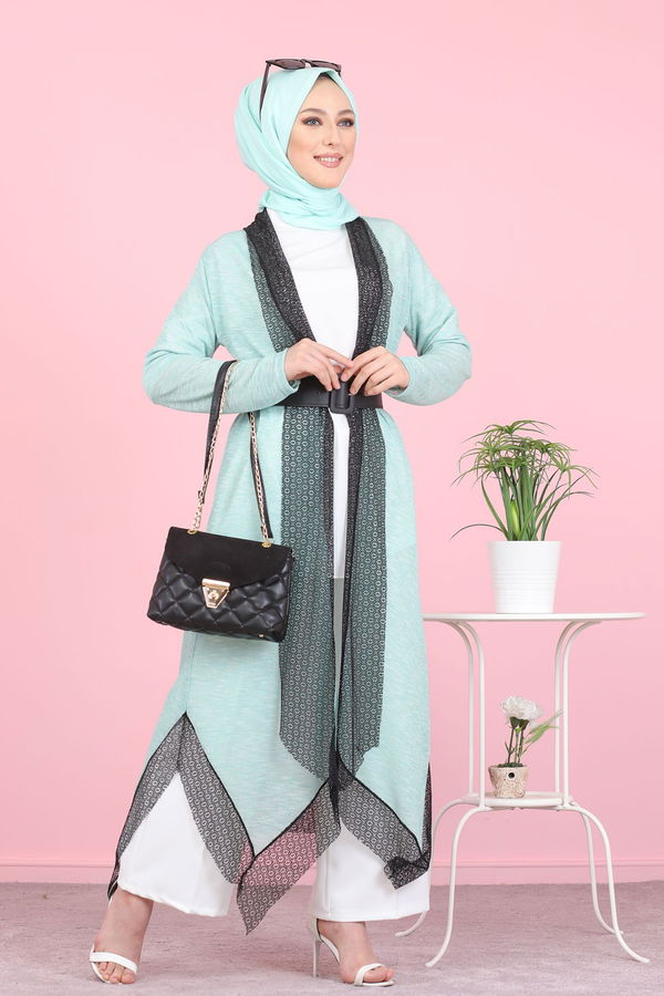 3089 DANTELLI HIRKA Yeşil - 3089