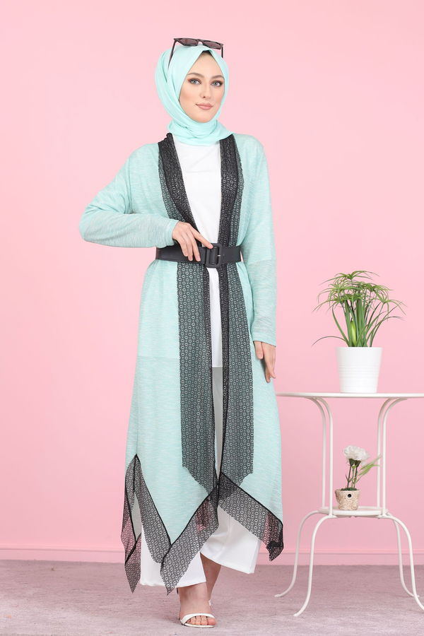 3089 DANTELLI HIRKA Yeşil - 3089