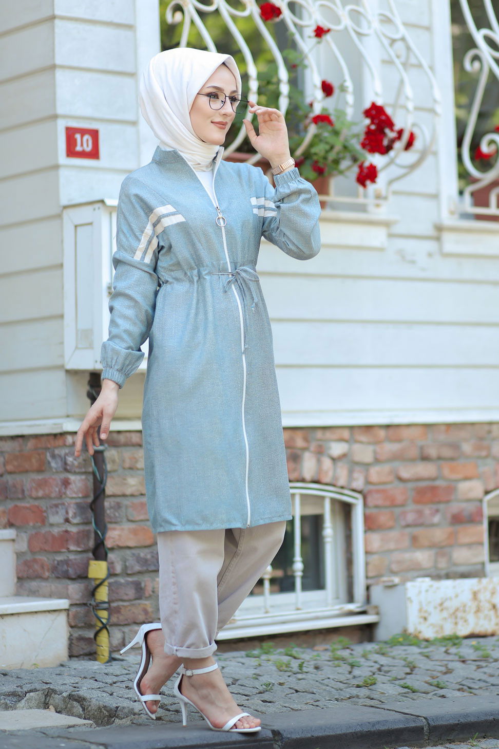 FERMUARLI KAP Mavi - 3064