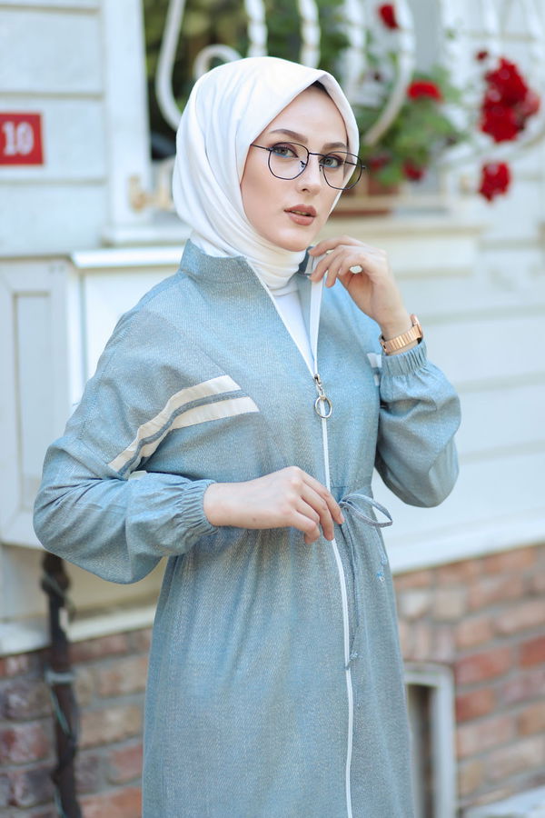 FERMUARLI KAP Mavi - 3064