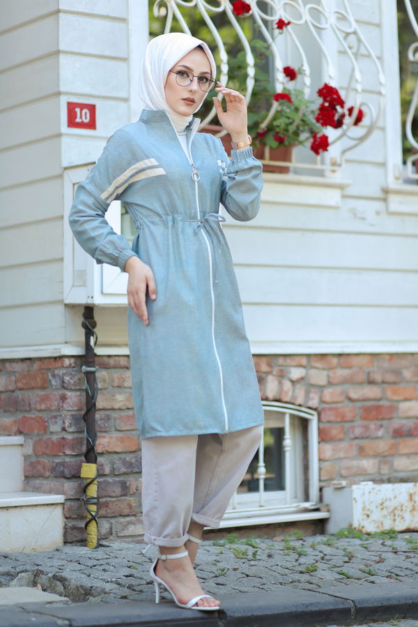 FERMUARLI KAP Mavi - 3064