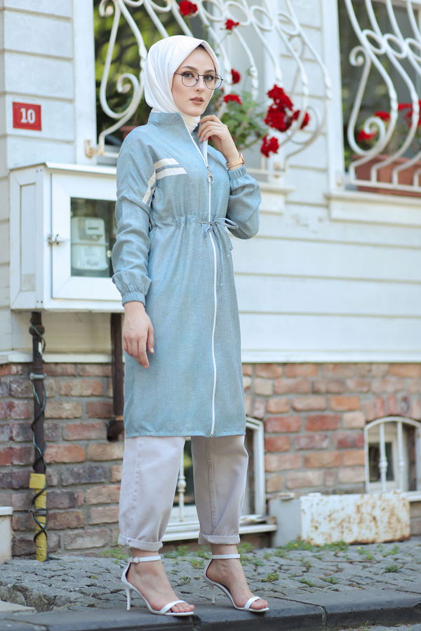 FERMUARLI KAP Mavi - 3064
