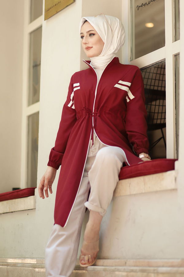 FERMUARLI KAP Bordo - 3064