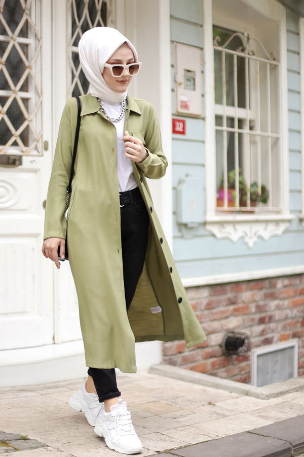 8540 TRENÇ Haki - 8540 HAKİ
