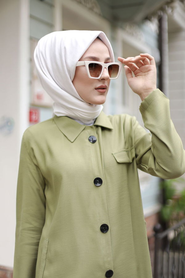 8540 TRENÇ Haki - 8540 HAKİ