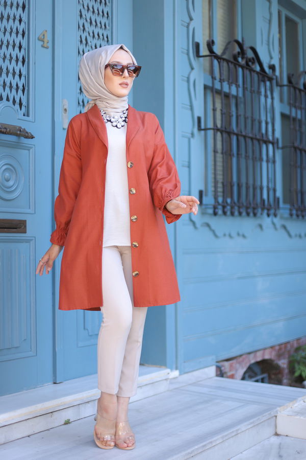 Ceket Kiremit - 3018 KİREMİT