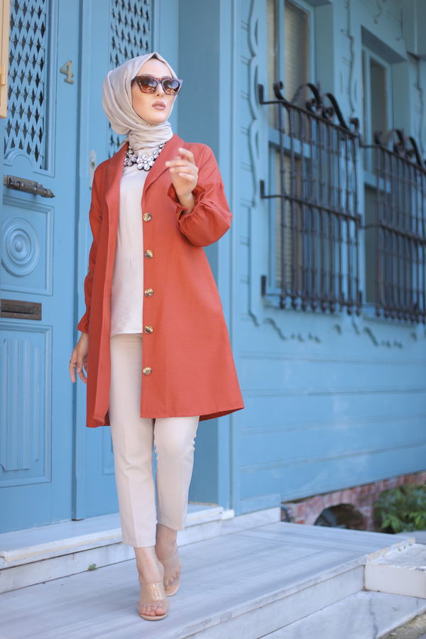 Ceket Kiremit - 3018 KİREMİT