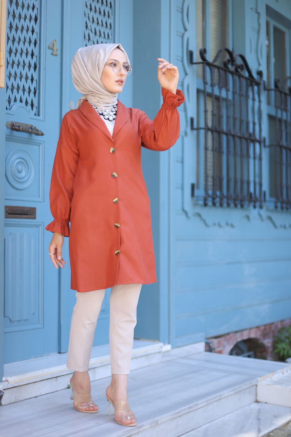 Ceket Kiremit - 3018 KİREMİT