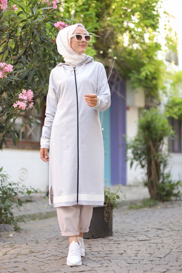 FERMUARLI HIRKA Gri - 3114