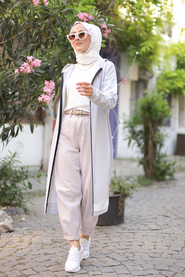 FERMUARLI HIRKA Gri - 3114