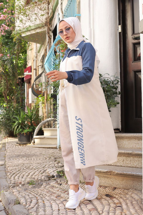 FERMUARLI TRENC Mavi - 3069 MAVİ