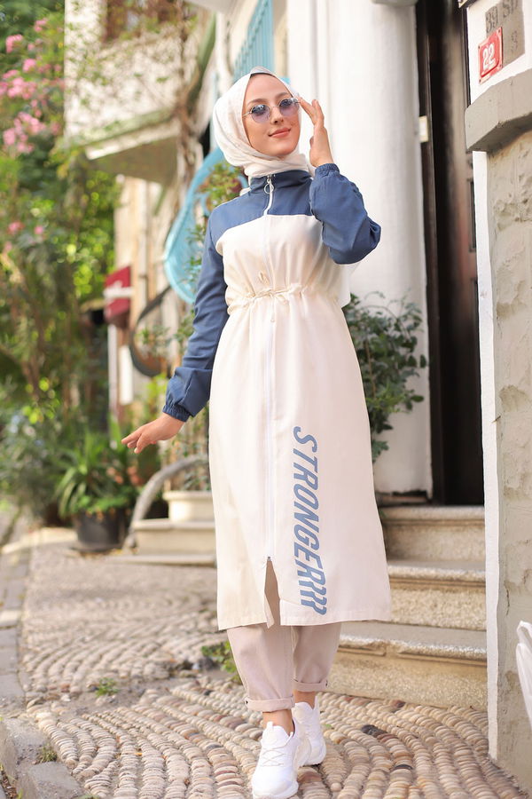 FERMUARLI TRENC Mavi - 3069 MAVİ