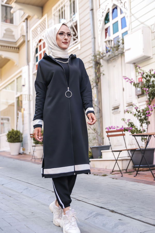 FERMUARLI HIRKA Siyah - 3114