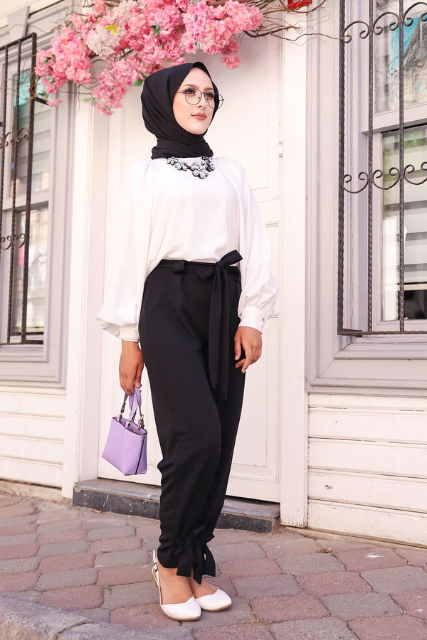 3249 PANTOLON Siyah - 3249