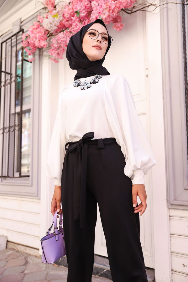 3249 PANTOLON Siyah - 3249