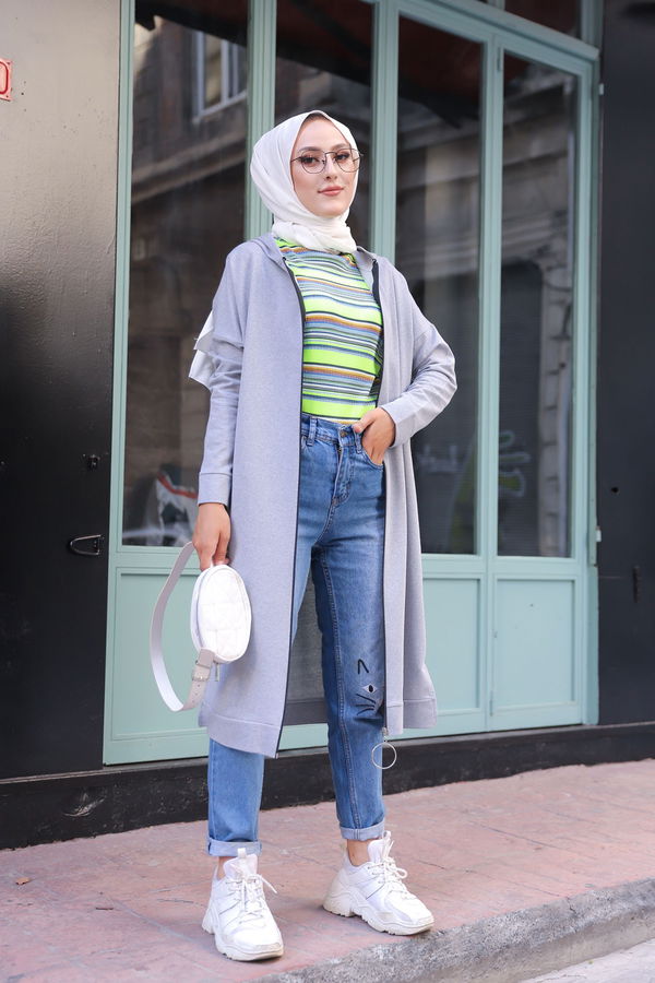 FERMUALI HIRKA Gri - 3243 GRİ