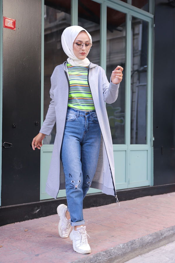 FERMUALI HIRKA Gri - 3243 GRİ