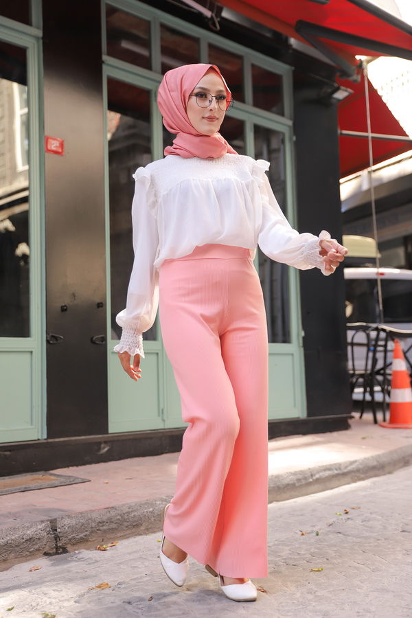 4142 KASKORSE PANTOLON Pembe - 4142