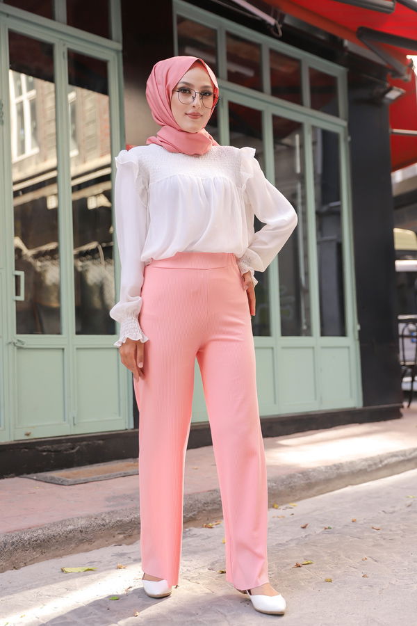 4142 KASKORSE PANTOLON Pembe - 4142
