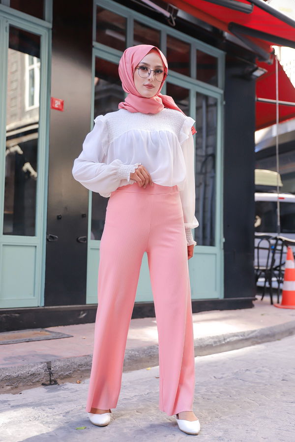4142 KASKORSE PANTOLON Pembe - 4142