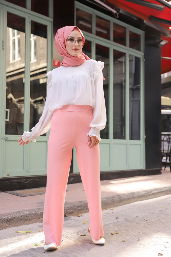 4142 KASKORSE PANTOLON Pembe - 4142