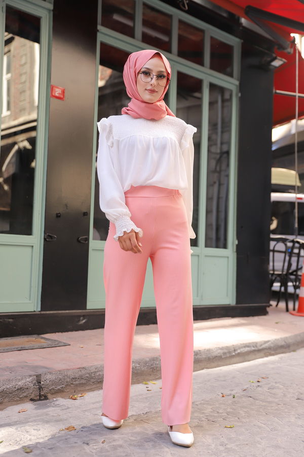 4142 KASKORSE PANTOLON Pembe - 4142